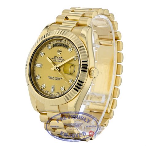 rolex day date 41mm 18k gold|Rolex Day-Date retail price.